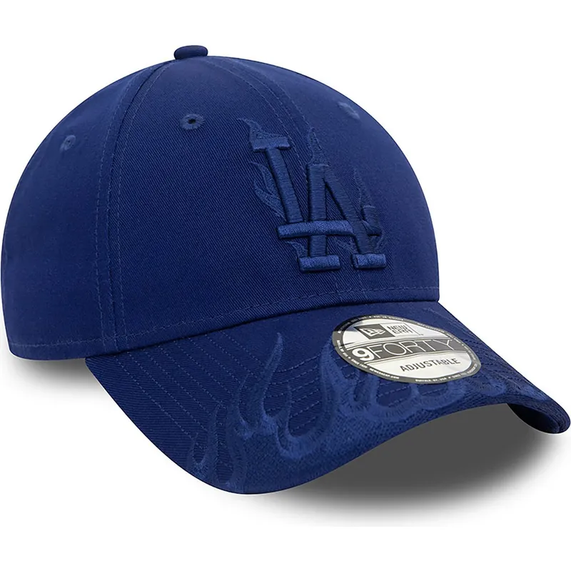 cepur-izliekta-zils-regulejams-9forty-flame-no-los-angeles-dodgers-mlb-no-new-era