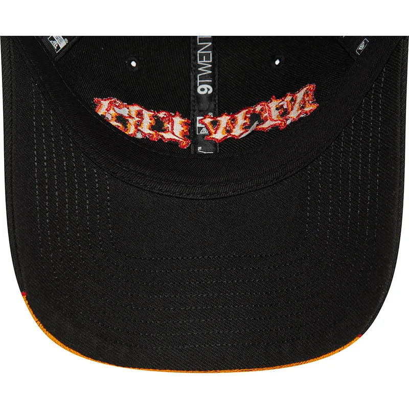 cepur-izliekta-melns-regulejams-9twenty-race-flame-no-new-era