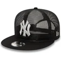 cepur-plakana-truckeris-melns-snapback-9fifty-embroidered-mesh-no-new-york-yankees-mlb-no-new-era