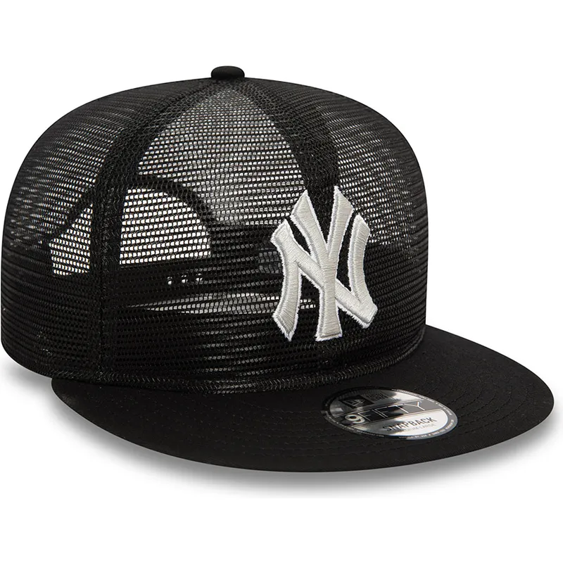 cepur-plakana-truckeris-melns-snapback-9fifty-embroidered-mesh-no-new-york-yankees-mlb-no-new-era