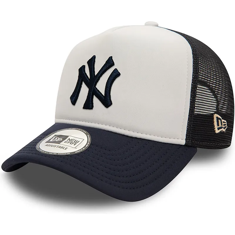 cepur-izliekta-truckeris-tumsi-zils-snapback-a-frame-frame-world-series-no-new-york-yankees-mlb-no-new-era