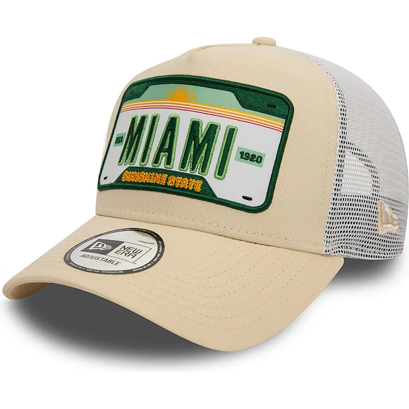 cepur-izliekta-truckeris-bess-snapback-a-frame-license-plate-no-miami-ciudades-y-playas-no-new-era