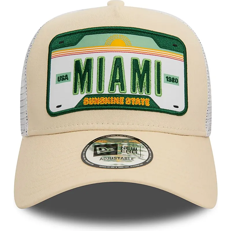cepur-izliekta-truckeris-bess-snapback-a-frame-license-plate-no-miami-ciudades-y-playas-no-new-era