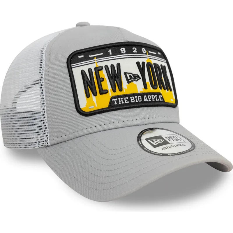 cepur-izliekta-truckeris-peleks-snapback-a-frame-license-plate-no-new-york-ciudades-y-playas-no-new-era
