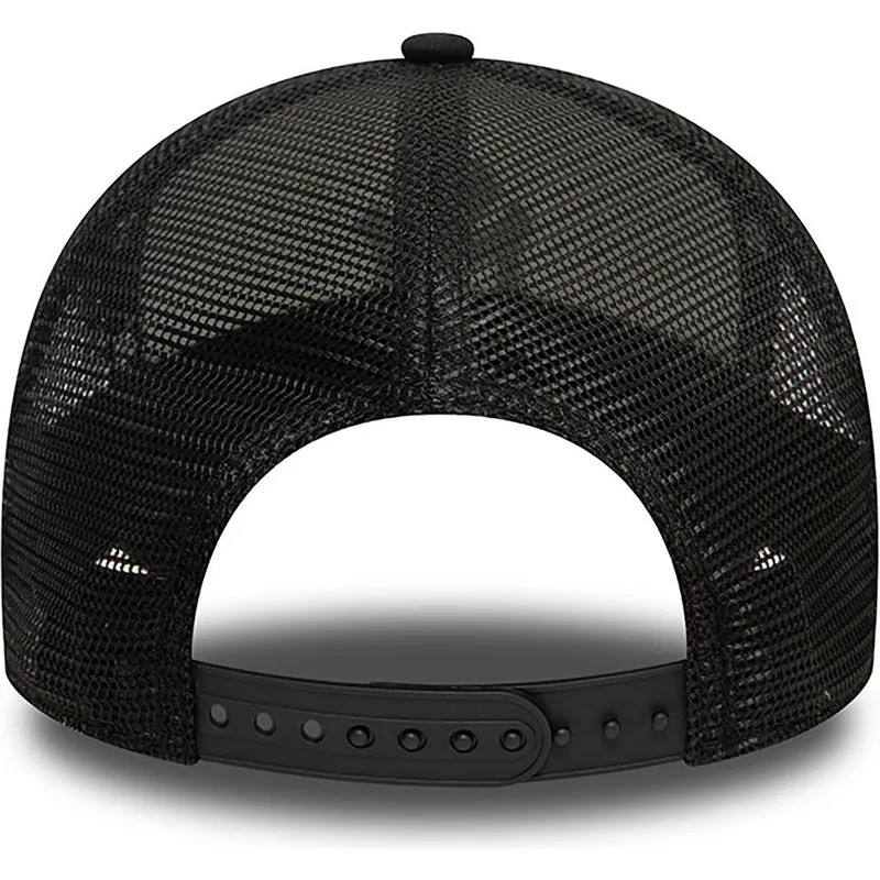 cepur-izliekta-truckeris-balts-snapback-a-frame-flame-no-new-york-yankees-mlb-no-new-era