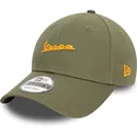 new-era-curved-brim-9forty-seasonal-vespa-piaggio-green-adjustable-cap