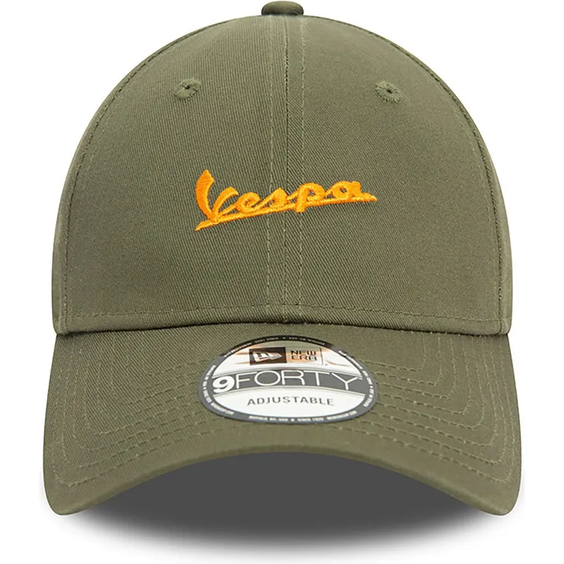 cepur-izliekta-zals-regulejams-9forty-seasonal-no-vespa-piaggio-no-new-era