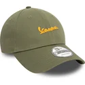 grune-verstellbare-9forty-seasonal-kappe-von-vespa-piaggio-von-new-era