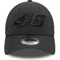 cepur-izliekta-melns-regulejams-9forty-geo-undervisor-print-no-valentino-rossi-vr46-motogp-no-new-era