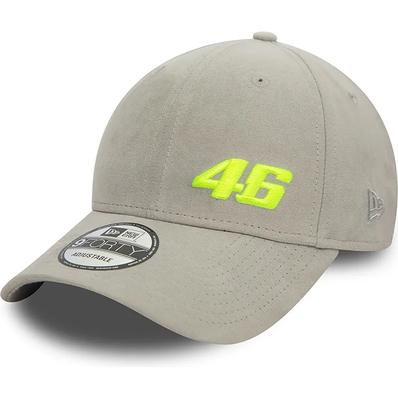 cepur-izliekta-peleks-regulejams-9forty-suede-no-valentino-rossi-vr46-motogp-no-new-era