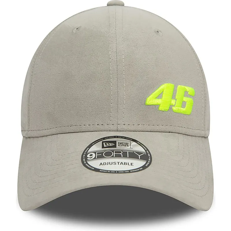 cepur-izliekta-peleks-regulejams-9forty-suede-no-valentino-rossi-vr46-motogp-no-new-era