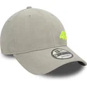 new-era-curved-brim-9forty-suede-valentino-rossi-vr46-motogp-grey-adjustable-cap