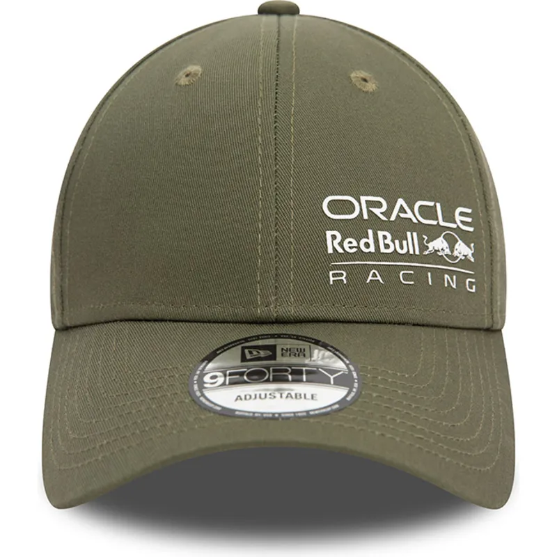 grune-verstellbare-curved-cap-9forty-seasonal-von-red-bull-racing-formula-1-von-new-era