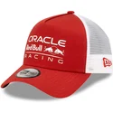 cepur-izliekta-truckeris-sarkans-snapback-a-frame-seasonal-no-red-bull-racing-formula-1-no-new-era