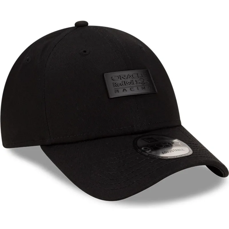 cap-izliekta-black-adjustable-strap-9forty-matte-metal-no-red-bull-racing-formula-1-no-new-era