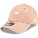 beige-verstellbare-9forty-seasonal-kappe-von-mclaren-racing-formula-1-von-new-era