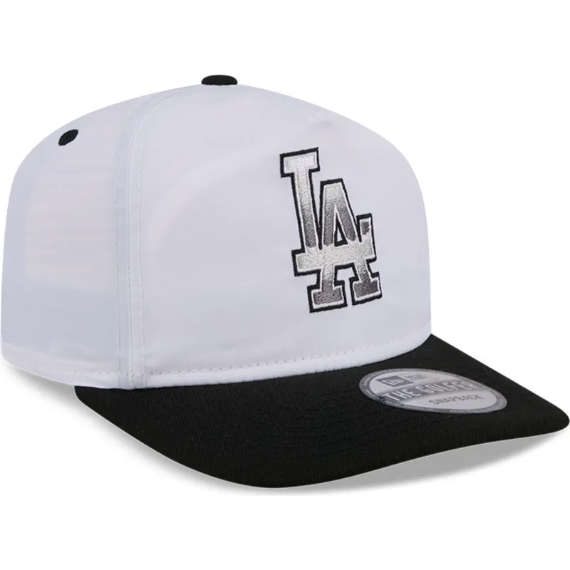 cepur-izliekta-balts-snapback-golfer-chrome-no-los-angeles-dodgers-mlb-no-new-era
