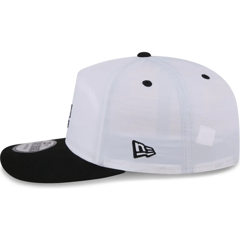 cepur-izliekta-balts-snapback-golfer-chrome-no-los-angeles-dodgers-mlb-no-new-era