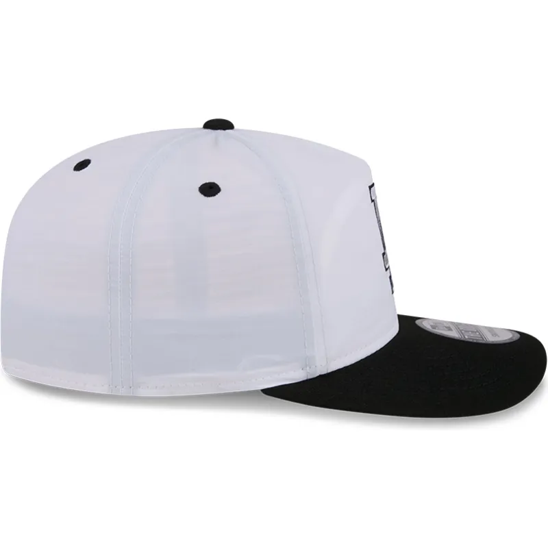 cepur-izliekta-balts-snapback-golfer-chrome-no-los-angeles-dodgers-mlb-no-new-era
