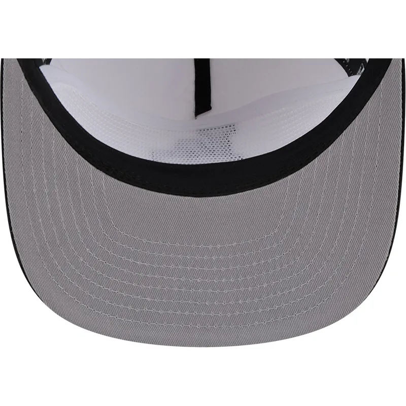 cepur-izliekta-balts-snapback-golfer-chrome-no-los-angeles-dodgers-mlb-no-new-era