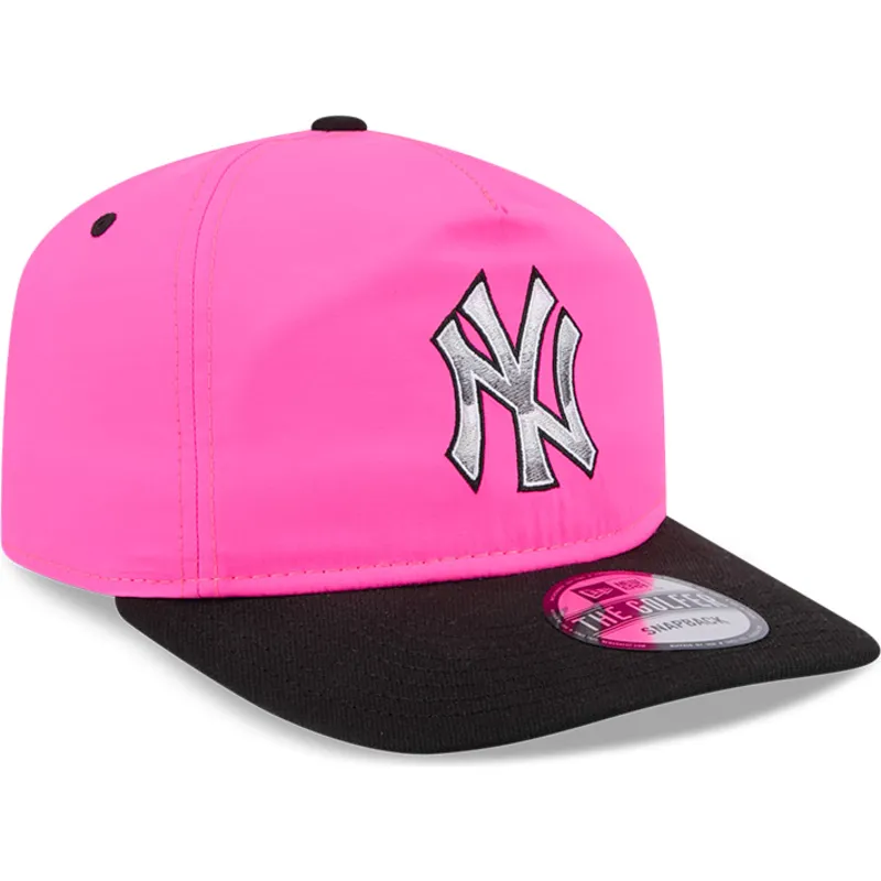 gorra-curva-rosa-y-negra-snapback-golfer-chrome-logo-de-new-york-yankees-mlb-de-new-era