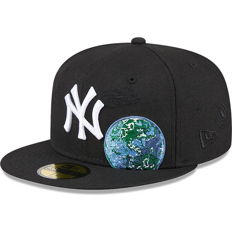 cepur-plakana-melns-pieguloss-59fifty-global-no-new-york-yankees-mlb-no-new-era