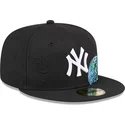 cepur-plakana-melns-pieguloss-59fifty-global-no-new-york-yankees-mlb-no-new-era