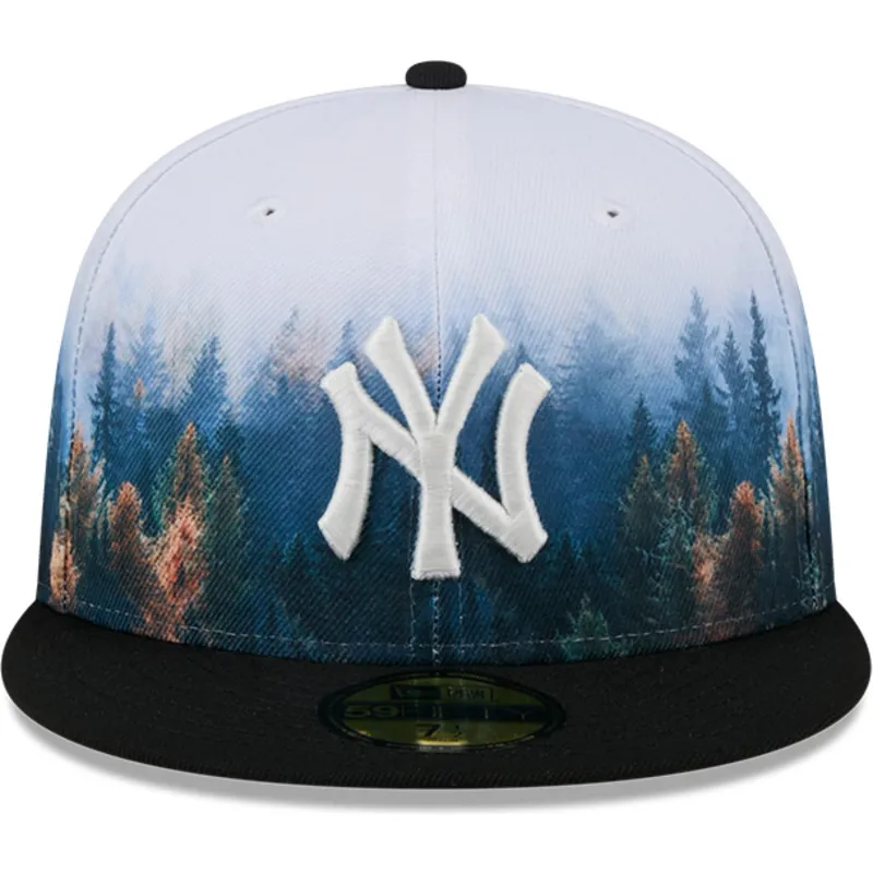 cepur-plakana-melns-pieguloss-59fifty-photoreal-no-new-york-yankees-mlb-no-new-era