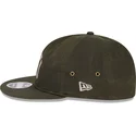 verstellbare-grune-9fifty-waxed-canvas-flachkappe-der-new-york-yankees-mlb-von-new-era