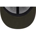 verstellbare-grune-9fifty-waxed-canvas-flachkappe-der-new-york-yankees-mlb-von-new-era