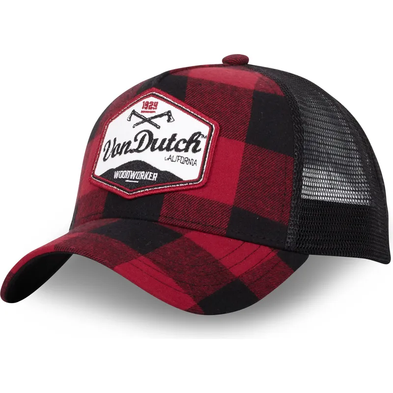 cepur-izliekta-truckeris-sarkans-snapback-car01-no-von-dutch