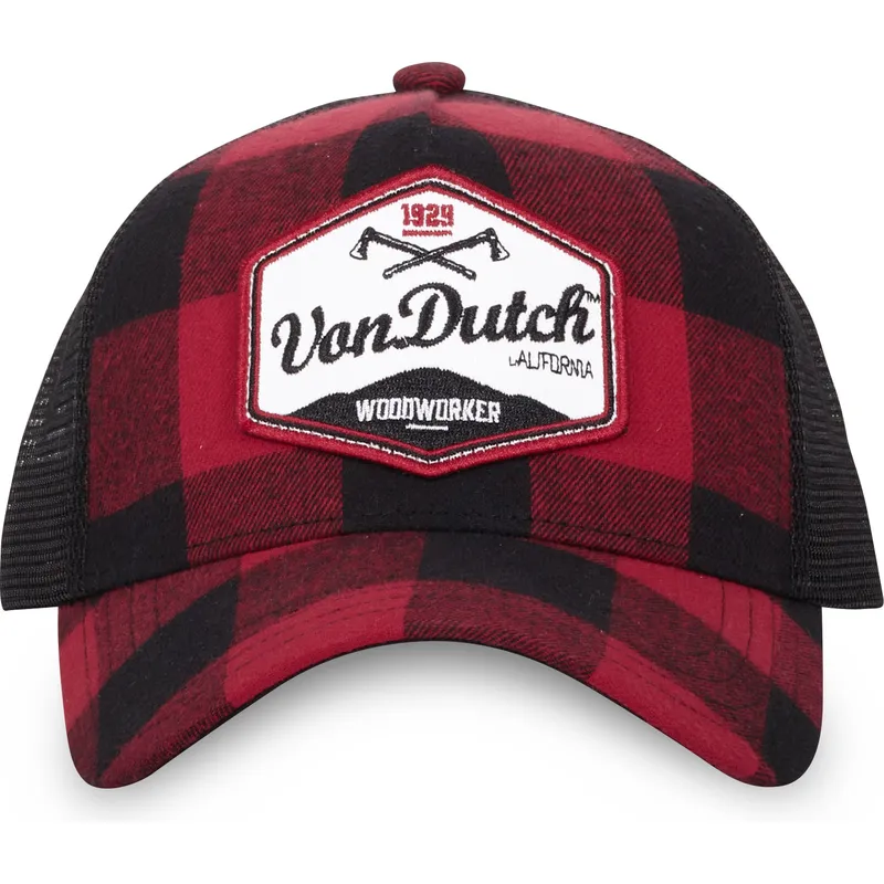 cepur-izliekta-truckeris-sarkans-snapback-car01-no-von-dutch