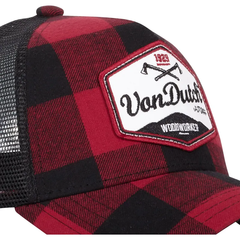 cepur-izliekta-truckeris-sarkans-snapback-car01-no-von-dutch