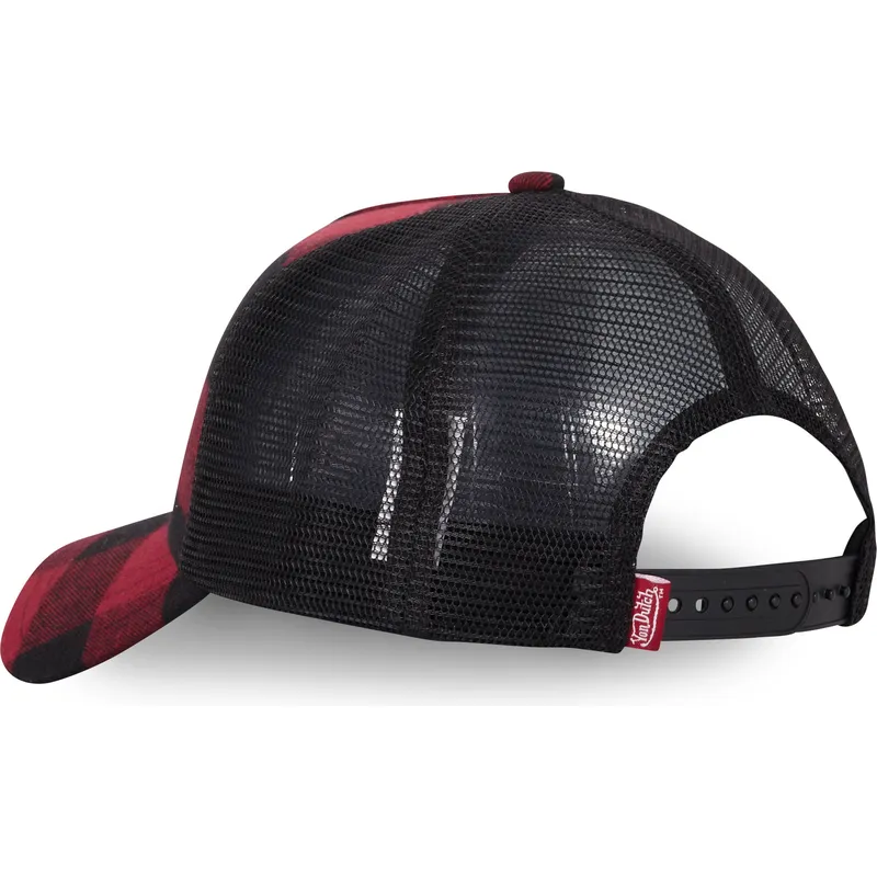 cepur-izliekta-truckeris-sarkans-snapback-car01-no-von-dutch