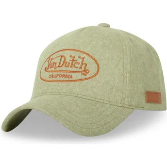 Gorra curva verde snapback JEA03 de Von Dutch