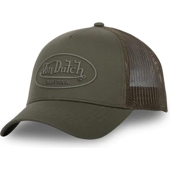 Cap izliekta green snapback no Von Dutch