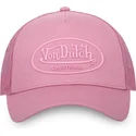 cepur-izliekta-truckeris-roza-snapback-log08-no-von-dutch