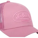 cepur-izliekta-truckeris-roza-snapback-log08-no-von-dutch