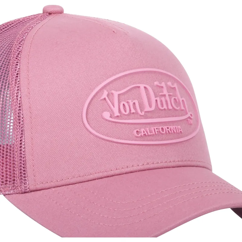 cepur-izliekta-truckeris-roza-snapback-log08-no-von-dutch cepur-izliekta-truckeris-roza-snapback-log08-no-von-dutch