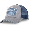 trucker-cap-grau-und-blau-mixgrey01-von-von-dutch