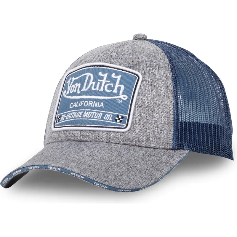 cepur-izliekta-truckeris-peleks-snapback-mixgrey01-no-von-dutch