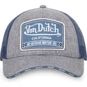 cepur-izliekta-truckeris-peleks-snapback-mixgrey01-no-von-dutch