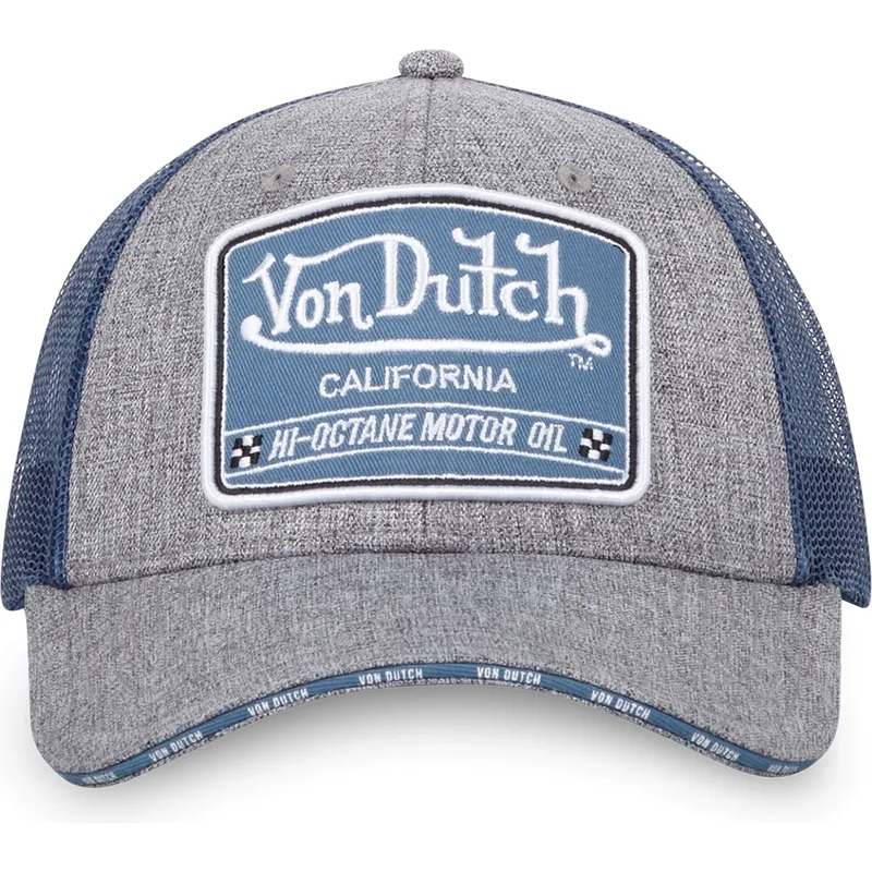 cepur-izliekta-truckeris-peleks-snapback-mixgrey01-no-von-dutch