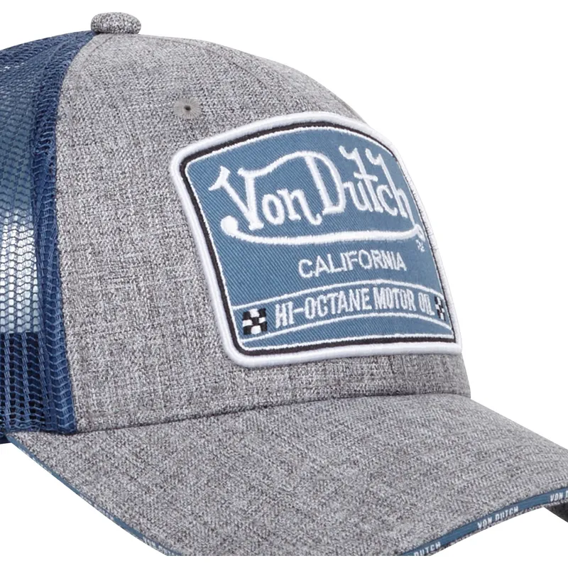 cepur-izliekta-truckeris-peleks-snapback-mixgrey01-no-von-dutch