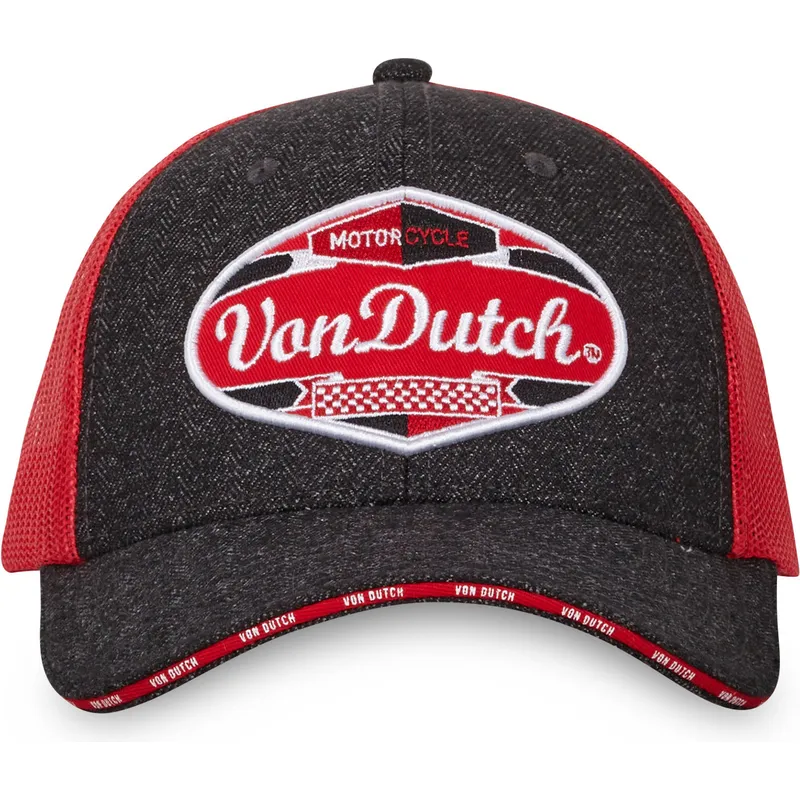 schwarze-und-rote-trucker-kappe-mixgrey03-von-von-dutch