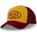 cepur-izliekta-truckeris-dzeltens-snapback-burg-no-von-dutch
