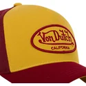 cepur-izliekta-truckeris-dzeltens-snapback-burg-no-von-dutch