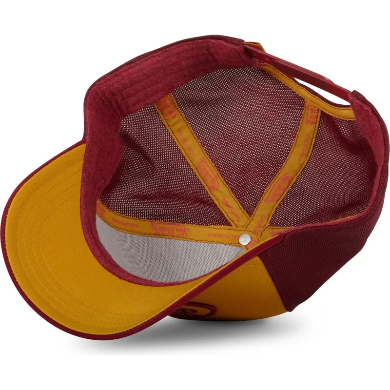 cepur-izliekta-truckeris-dzeltens-snapback-burg-no-von-dutch