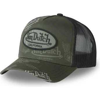 cap-izliekta-green-snapback-no-von-dutch