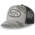 cap-izliekta-gray-snapback-no-von-dutch
